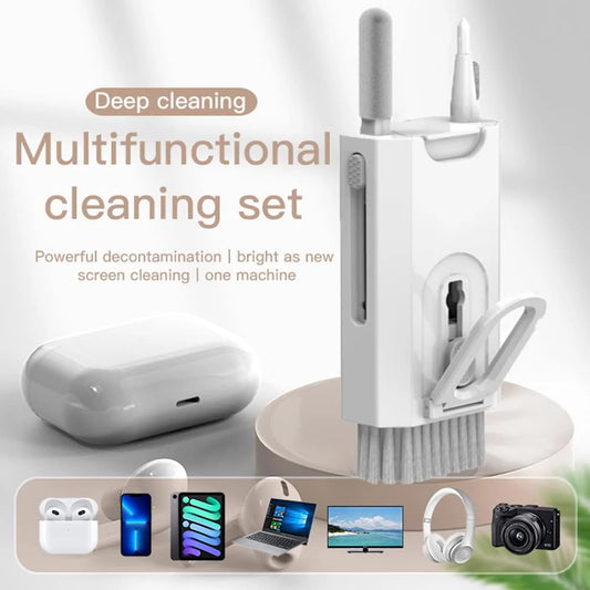8‑in‑1 Multifunction Electronics Cleaning Kit – Keyboard, Phone, Earbuds Tool