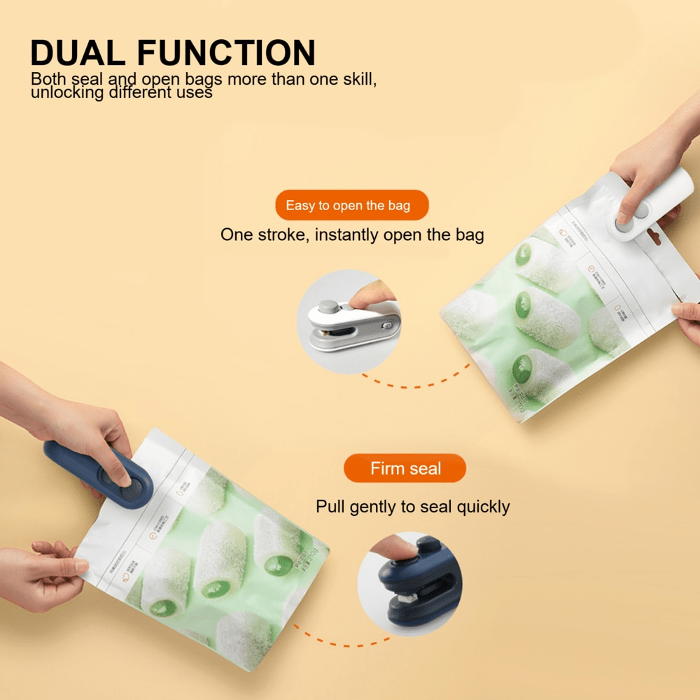 Portable Mini Heat Sealer | Food Bag Sealing Machine