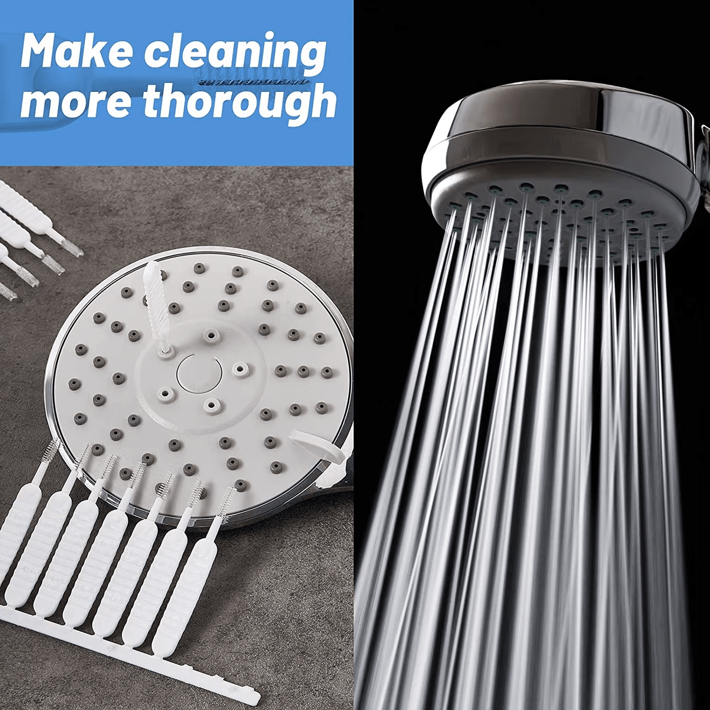 Mini Shower Head & Faucet Cleaner Brush – Compact Scrubber for Bathroom & Kitchen