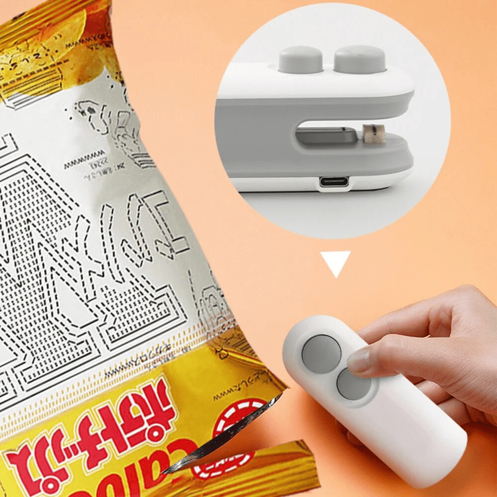 Portable Mini Heat Sealer | Food Bag Sealing Machine