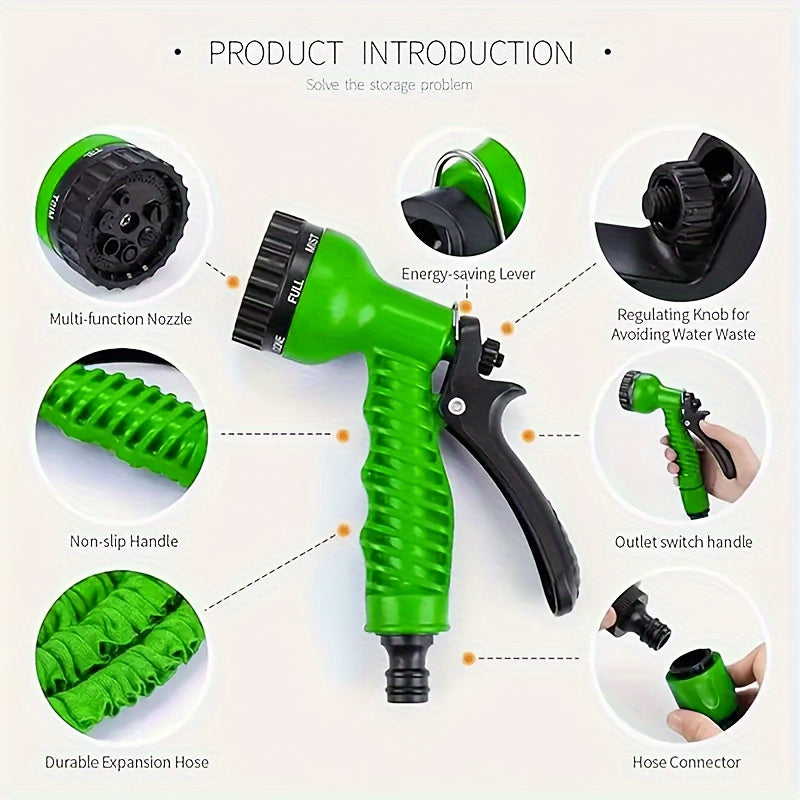 Tangle-free and kink-resistant garden hose coiled neatly