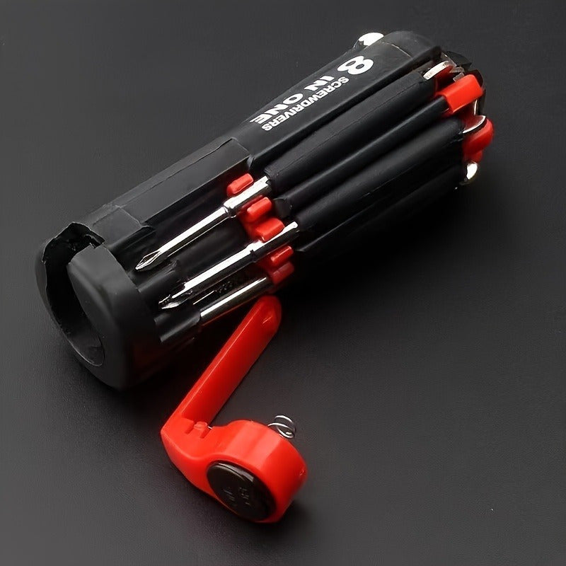 Precision screwdriver set used for mobile phones and eyeglasses

