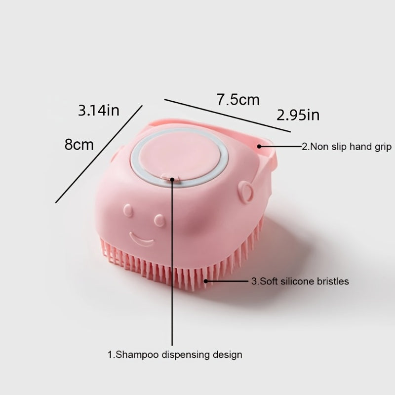 Soft Silicone Pet Brush – Random Color