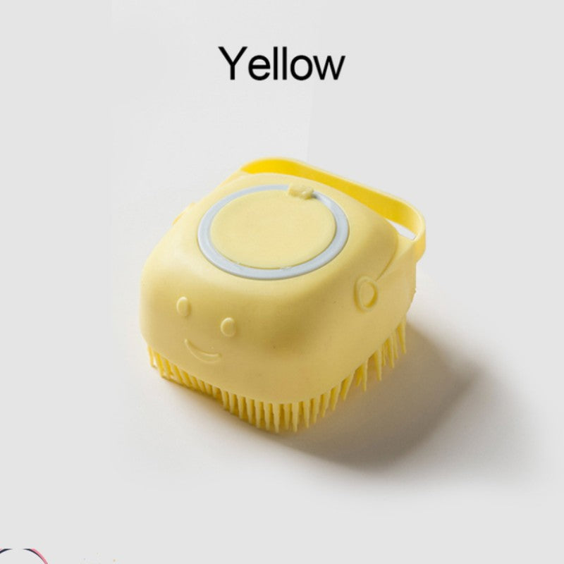 Soft Silicone Pet Brush – Random Color