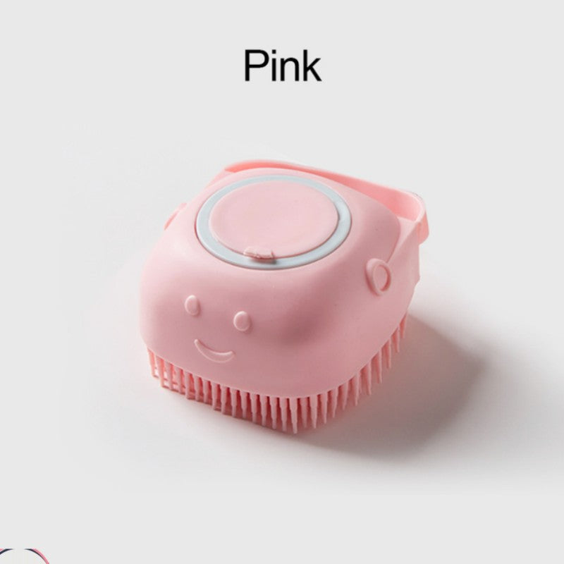 Soft Silicone Pet Brush – Random Color